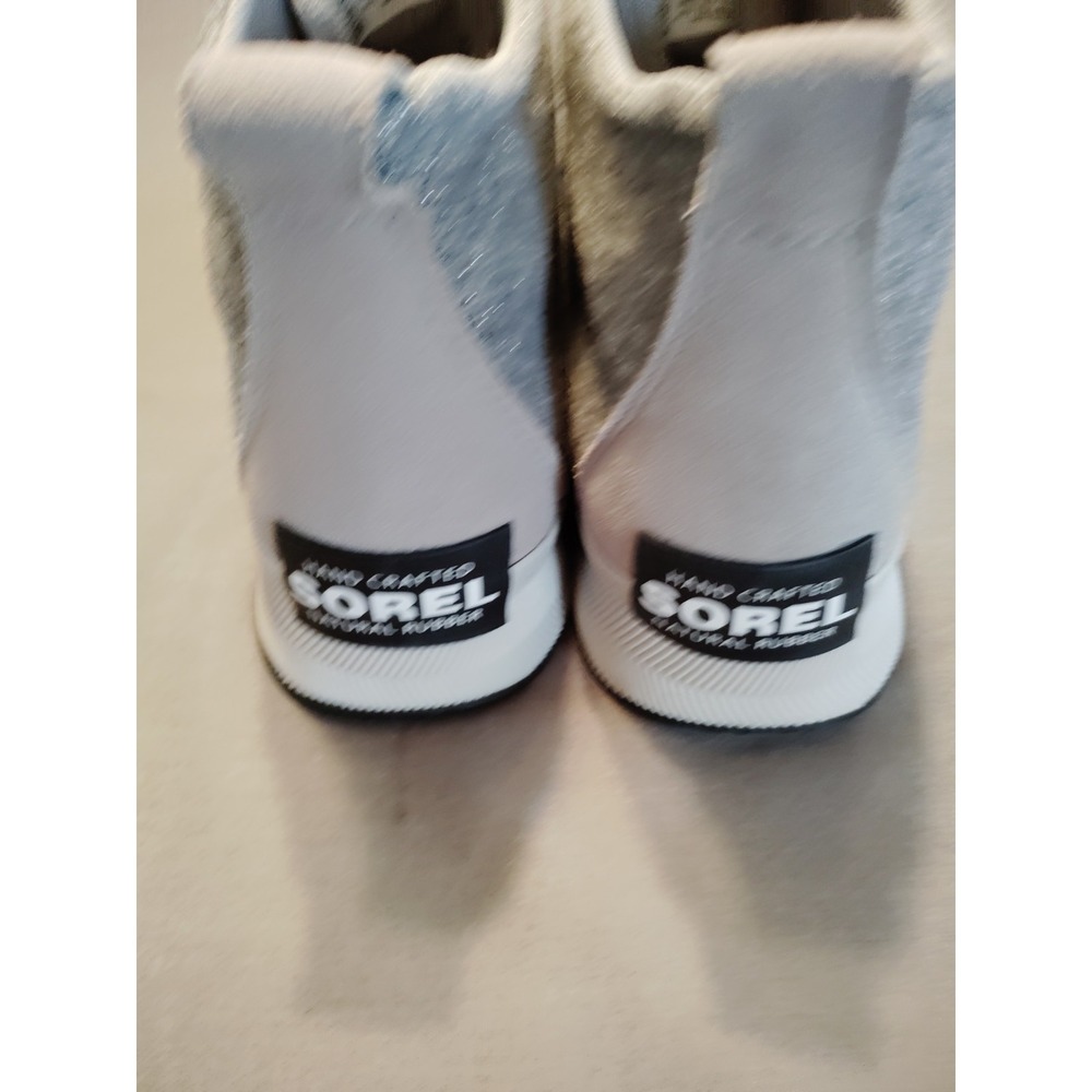 Sorel OUT N ABOUT III Women 12 Waterproof Duck Boot GLITTER Gray Felt NL5056-083 - Picture 6 of 10